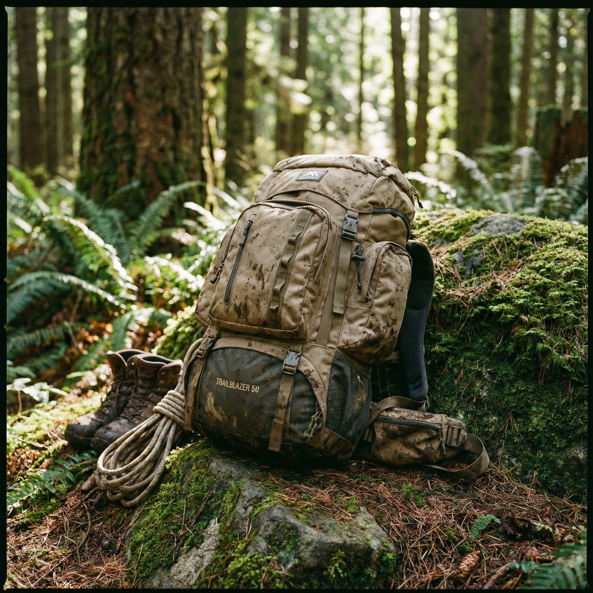 accessories hiking backpack forest