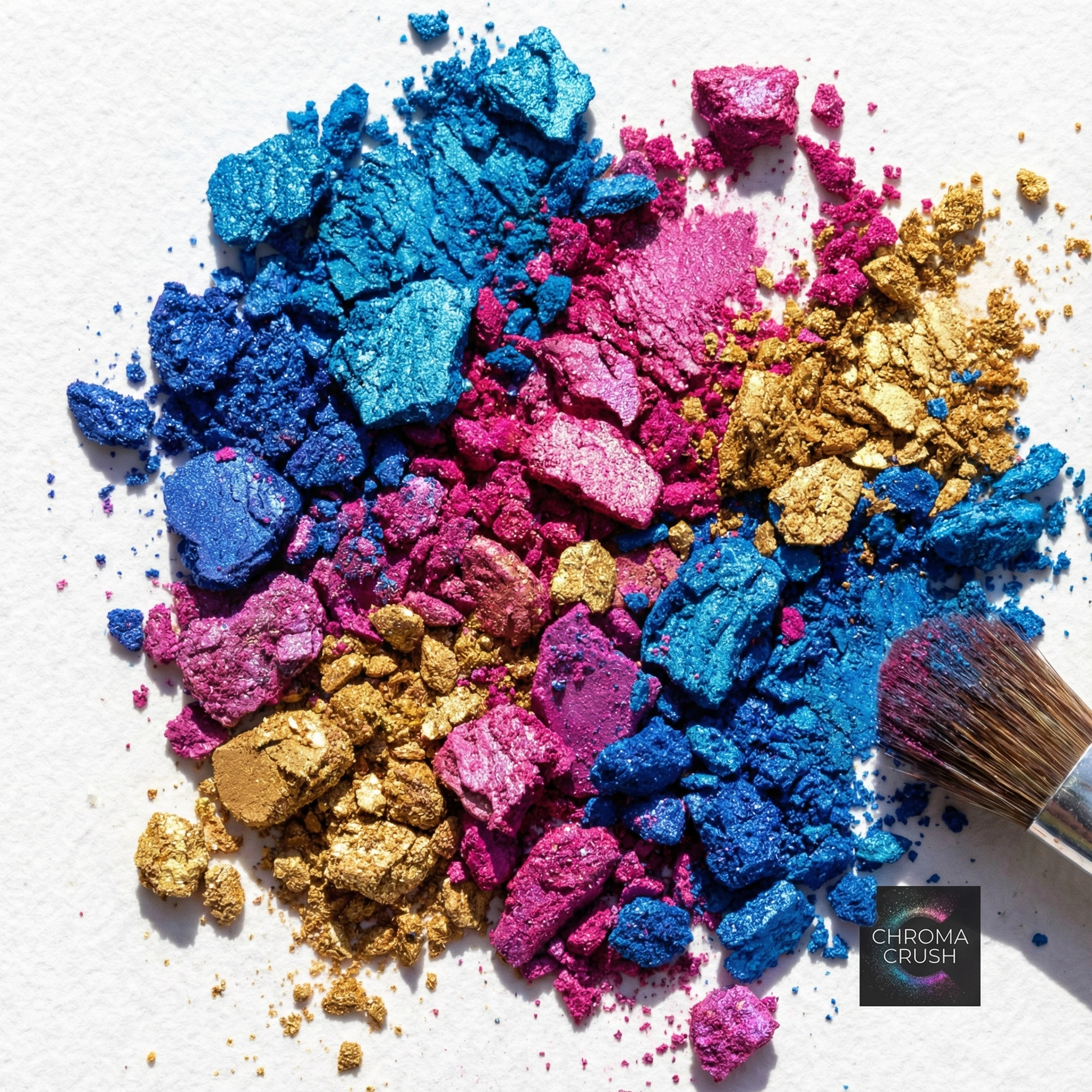 makeup eyeshadow crushed