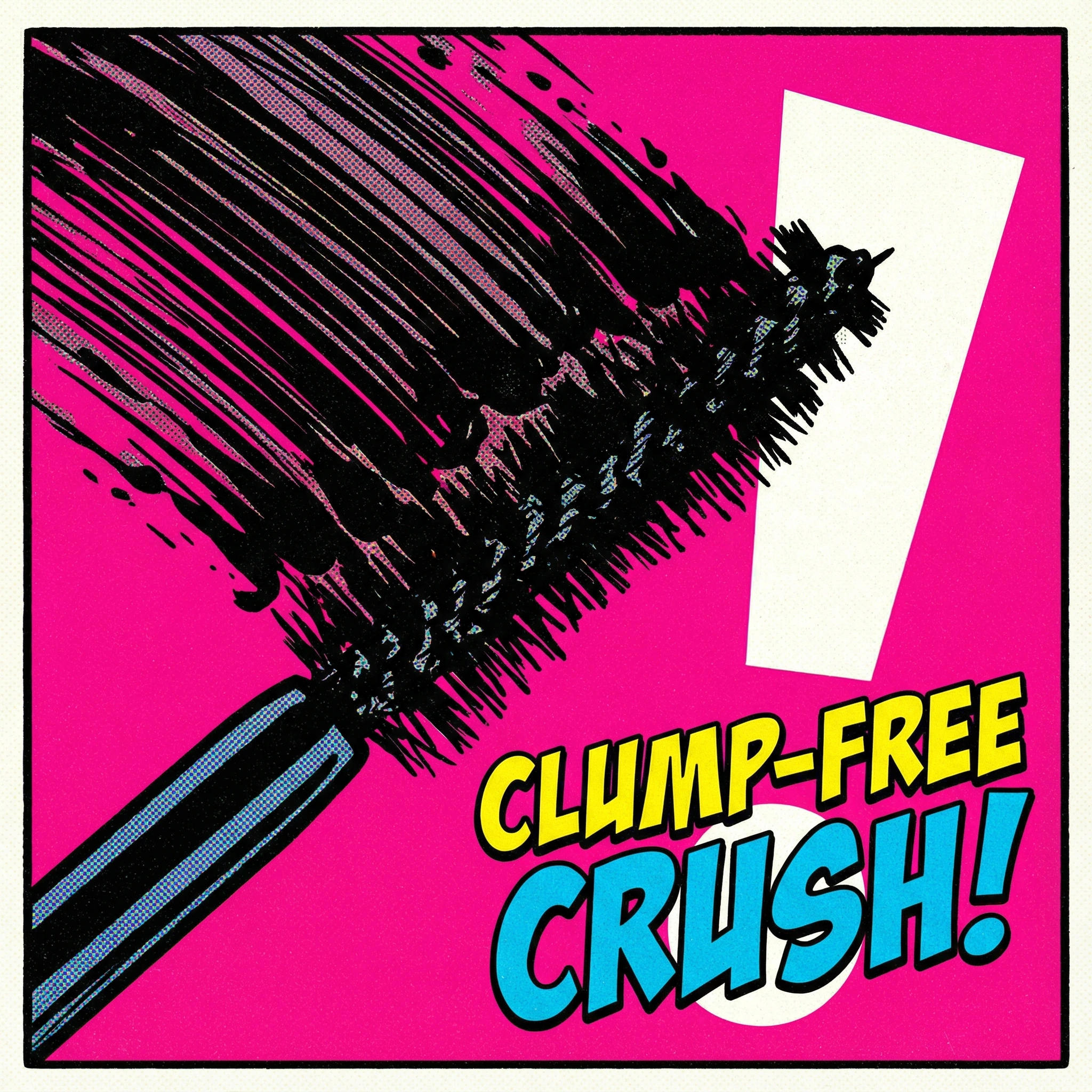 makeup mascara wand popart