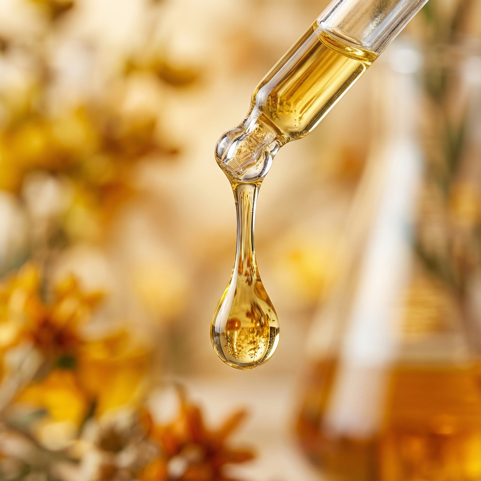 makeup serum dropper macro